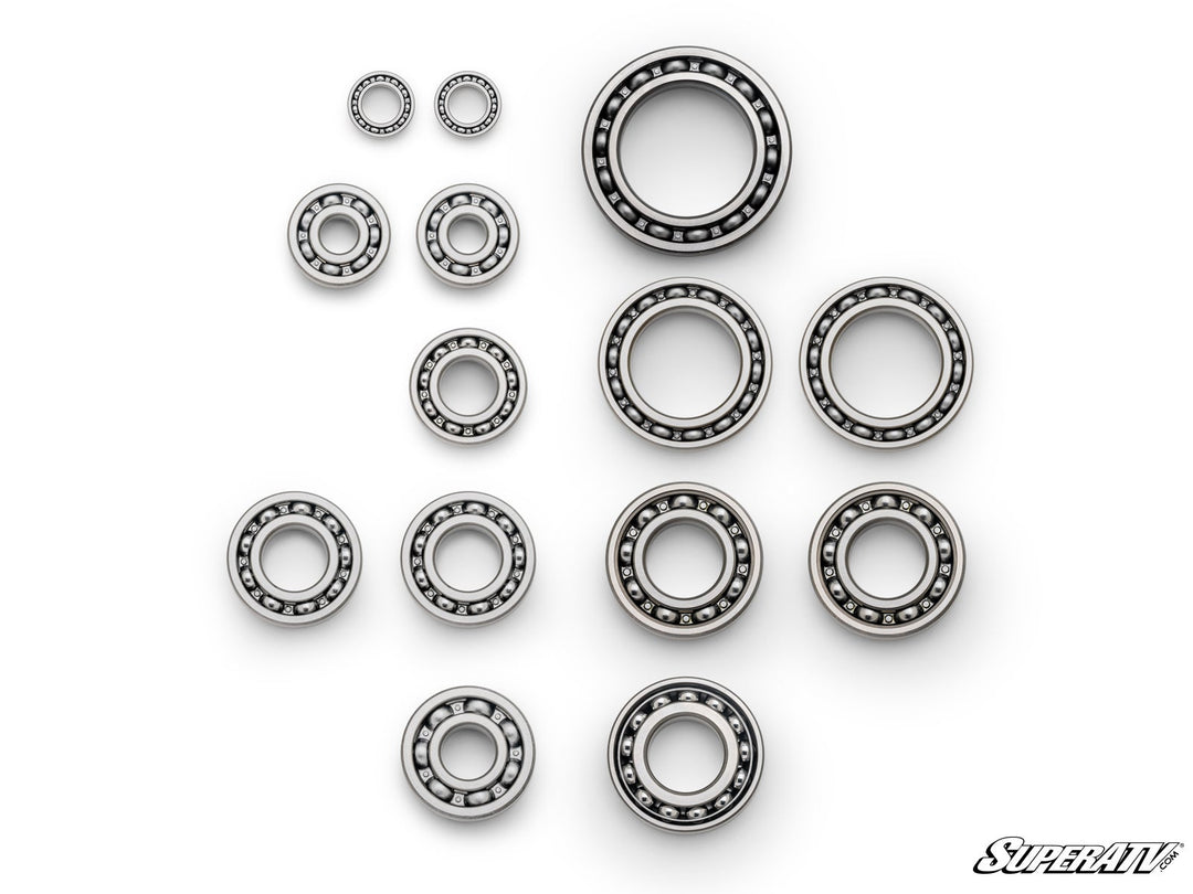 What the kit includes in the Polaris RZR XP Turbo Premium Transmission Bearing Upgrade Kit