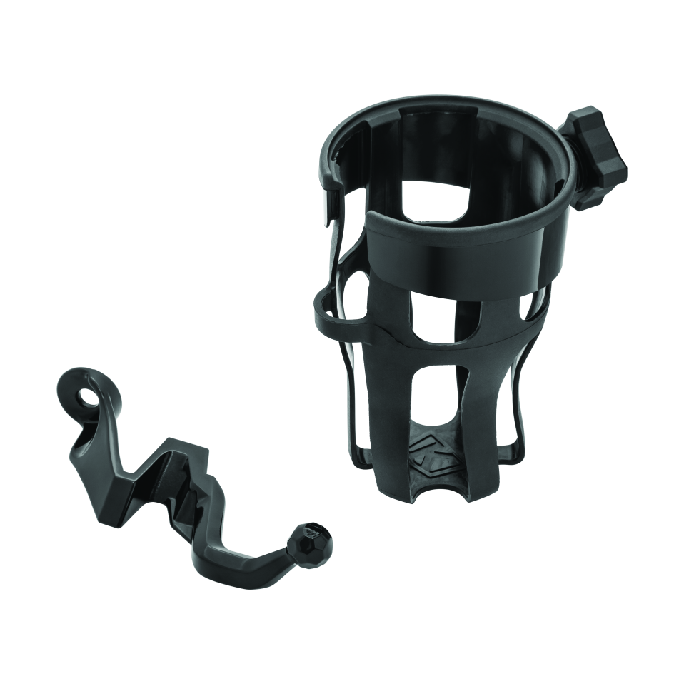 Kuryakyn Reflex Drink Holder GL1800 Passenger Mount Black