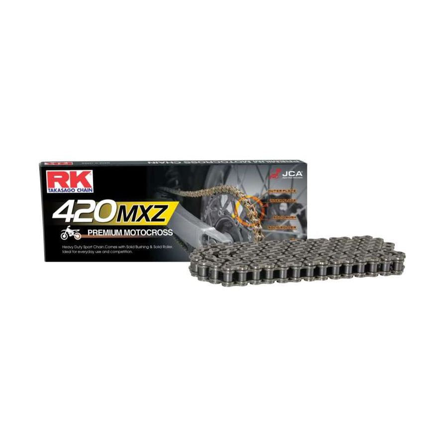 RK Chain 420MXZ Motocross Chain 118L Natural
