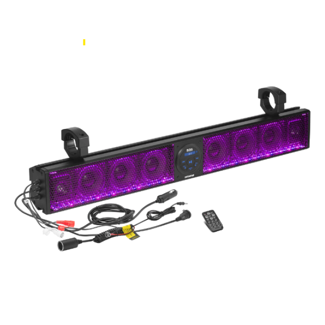 Boss Audio BRT36RGB 36-Inch ATV/UTV Bluetooth Sound Bar