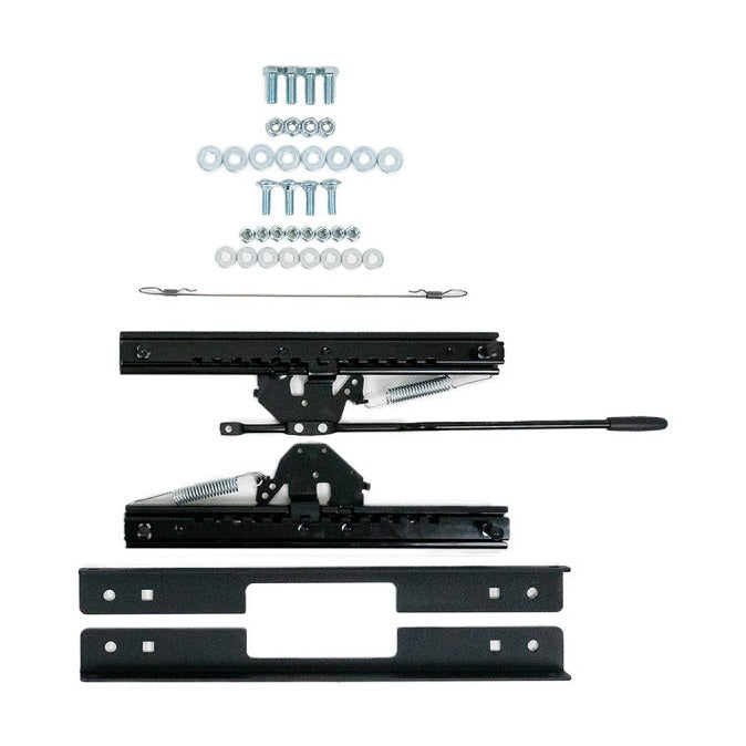 PRP Universal UTV Seat Slider with Angle Mount Kit - Black