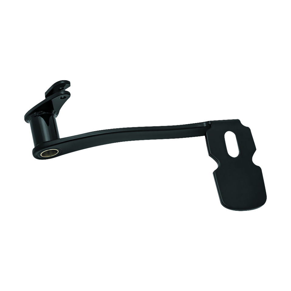 Kuryakyn Extended Brake Pedal Touring w/ Fairings Gloss Black