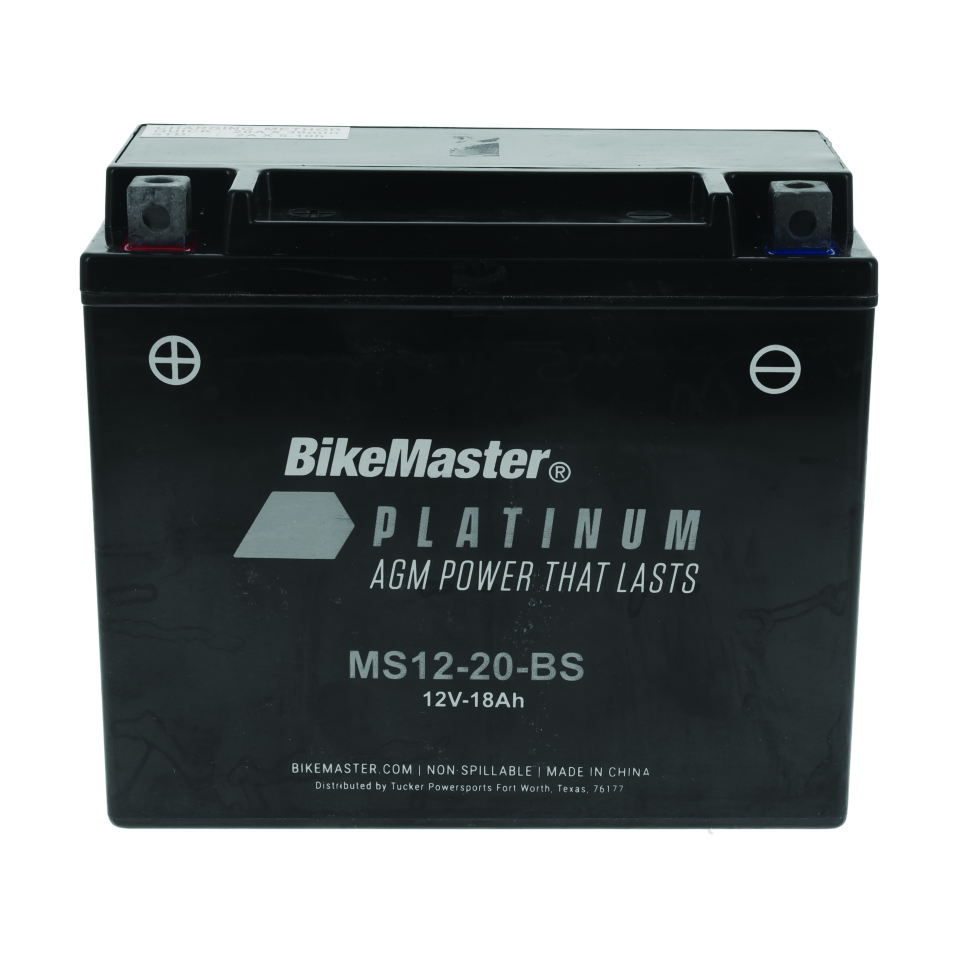 BikeMaster AGM Battery - MS12-20-BS product image