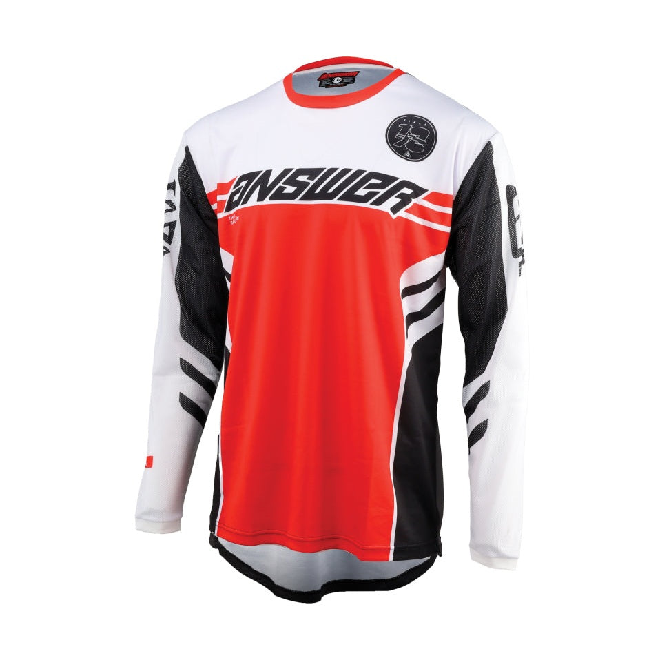 Answer 25 Arkon Nitrus Jersey Red/Black/White - Medium