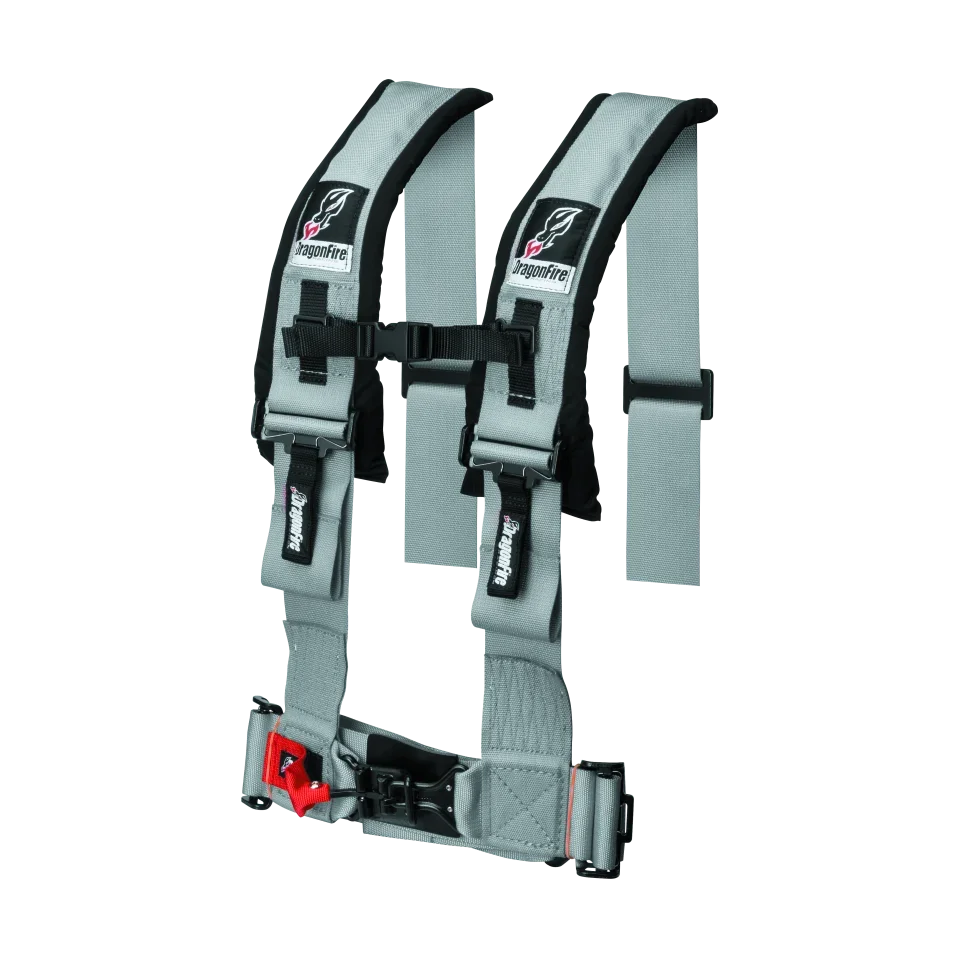 DragonFire Racing H-Style 4-Point Harness 3 in Grey product image 1