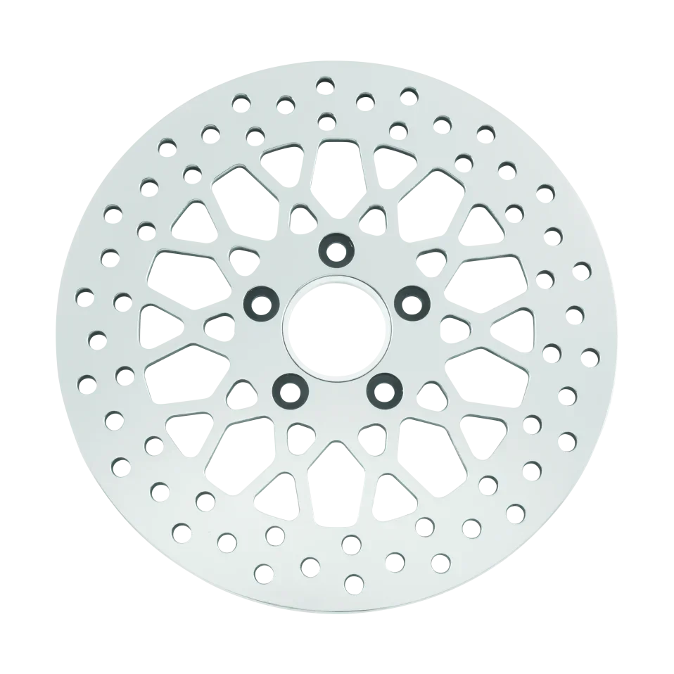 Biker's Choice Touring/Big Twin/XL Rear 11.5-Inch Mesh Brake Rotor product image