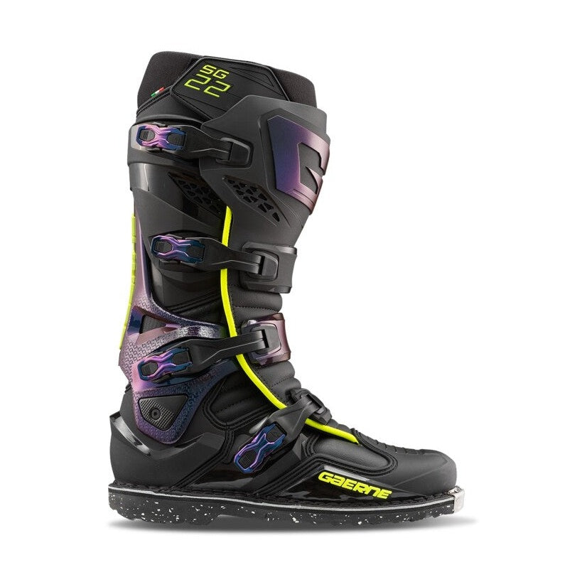 Gaerne SG22 Motocross Boots Chameleon - Size 9