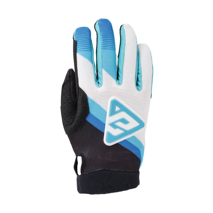 Answer Peak Flo Gloves Black/Blue/White - Medium