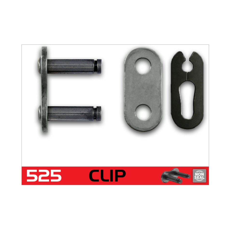 RK Chain 525 Clip Connecting Link Natural