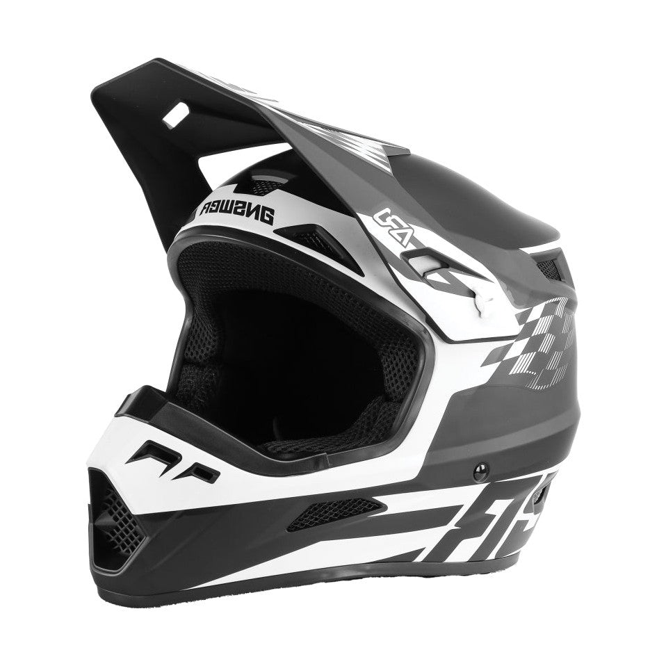 Answer AR1 Sweep Helmet Black/White - Medium