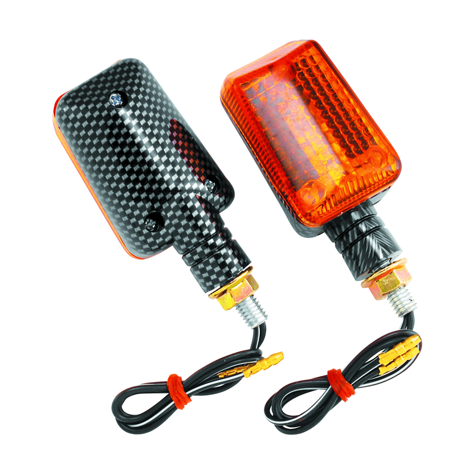 BikeMaster Universal Ministalk Marker Light - Carbon/Amber product image