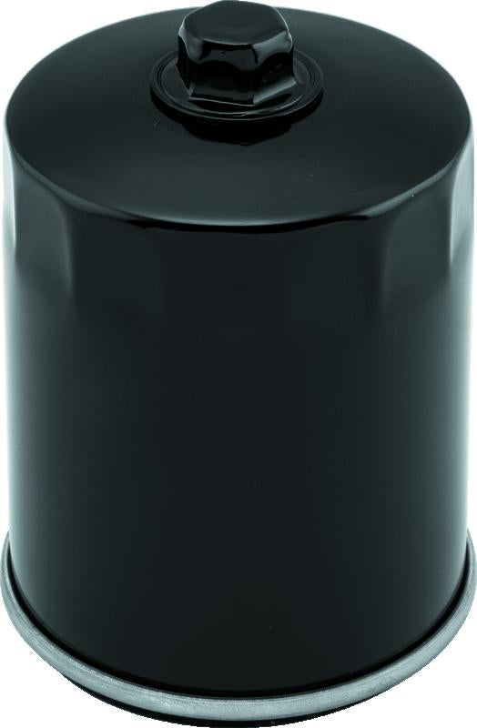 Twin Power Big Twin Except Twin Cam XL Black Oil Filter with Nut