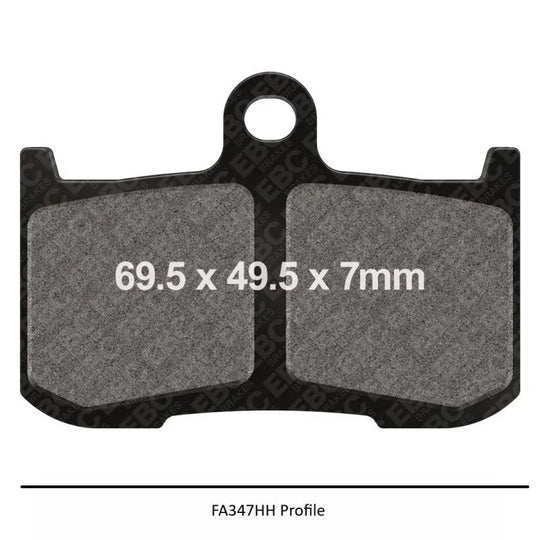 EBC FA347HH HH Sintered Brake Pads product image 1