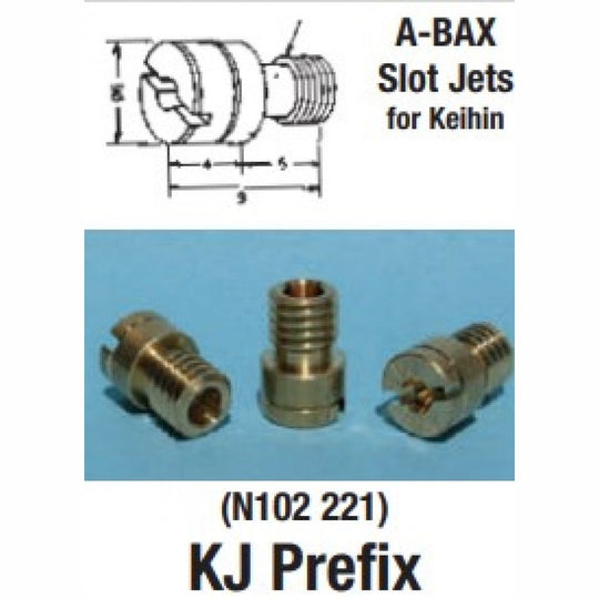 EBC KJ775-4 Keihin Slot Carburetor Jets 4-Pack product image 1
