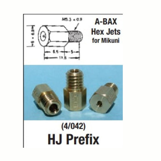EBC HJ660-4 Mikuni Hex Carburetor Jets 4-Pack product image 1