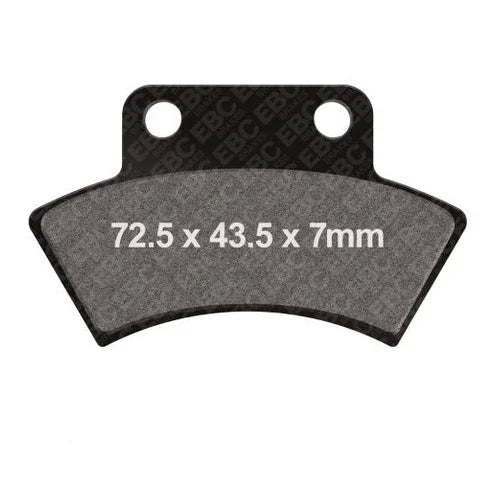 EBC FA232X Polaris 250 2 x 4/4 x 4 X Series Carbon Graphite Brake Pads product image 1