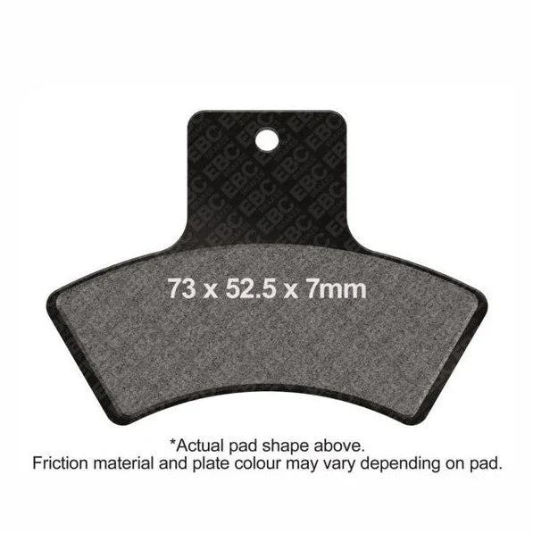 EBC FA270R Polaris 455CC Diesel R Series Sintered Brake Pads product image 1