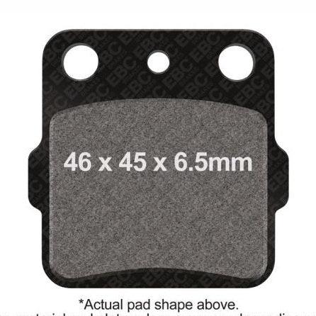 EBC FA843R R Series Sintered Brake Pads product image 1