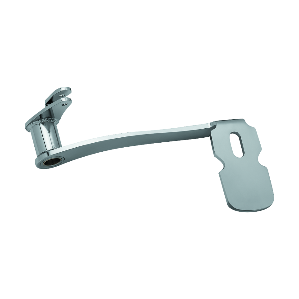 Kuryakyn Extended Brake Pedal Touring Without Fairings Chrome