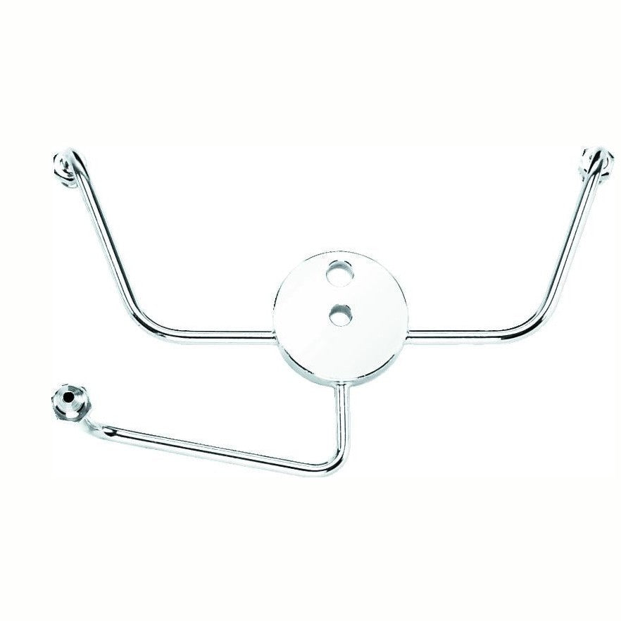 Twin Power Stainless Junction Block Male AN3 Wide Glide Custom