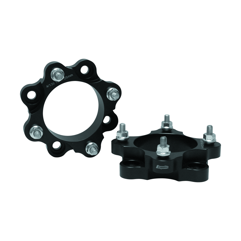 DragonFire Racing Can-Am/Honda Wheel Spacer Kit 1.5 in 4/137 product image 1