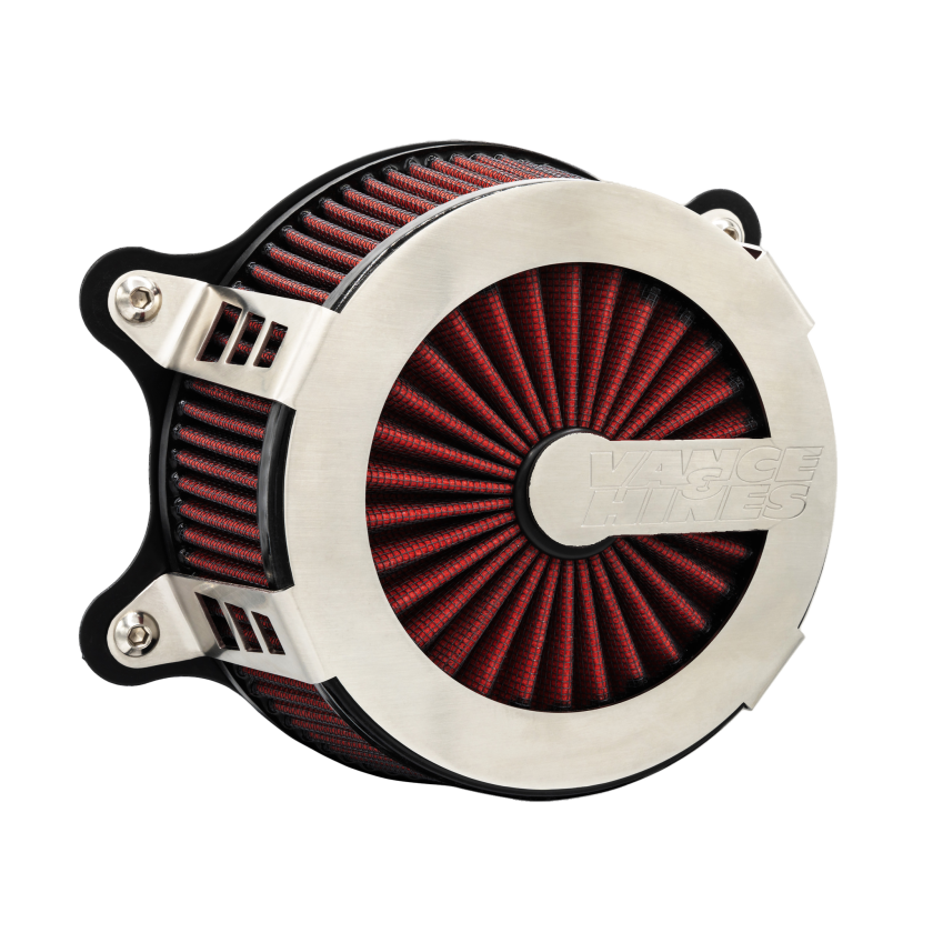 Vance & Hines Harley Multi Fit Cage Fighter Air Intake Kit SS product image