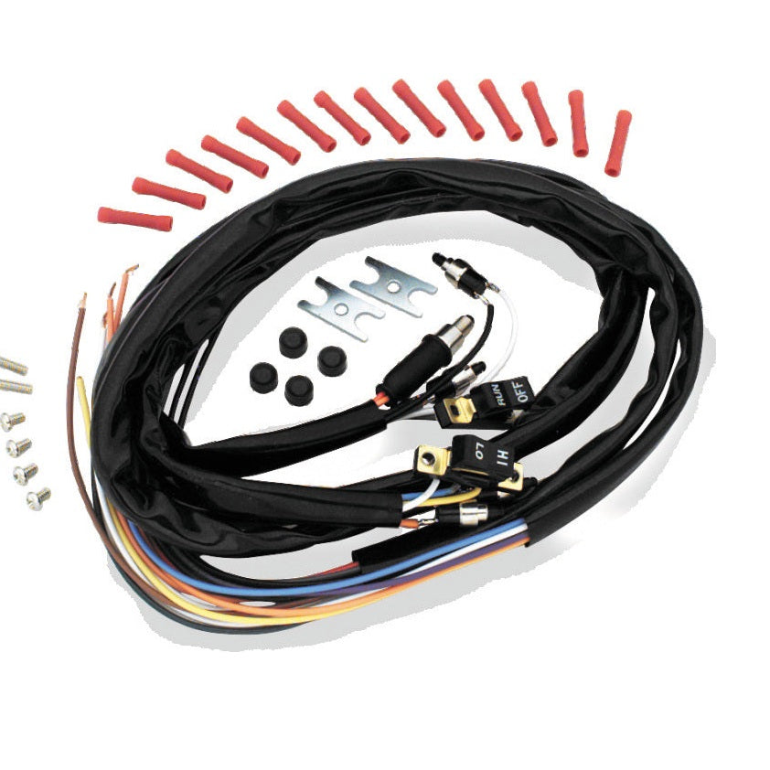 Twin Power Harley Sportster Black Handlebar Bar Switches With Wires