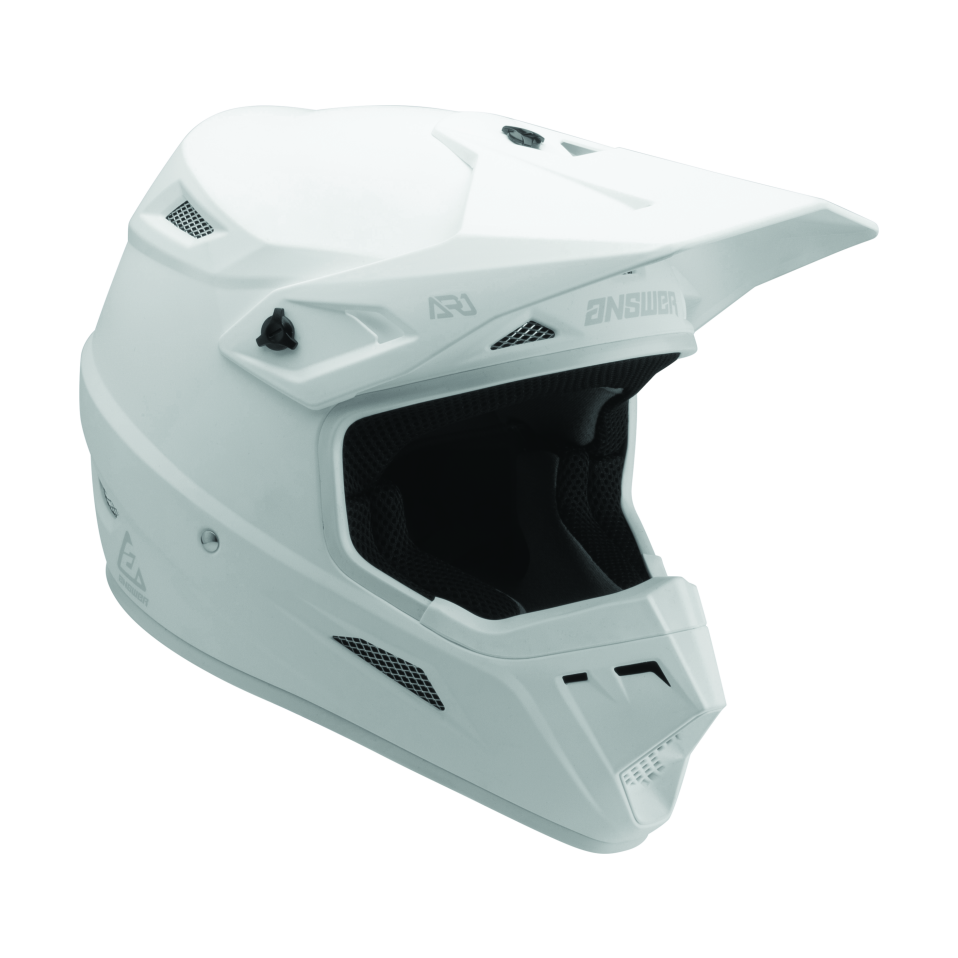 Answer AR1 Solid Helmet White Youth - Small