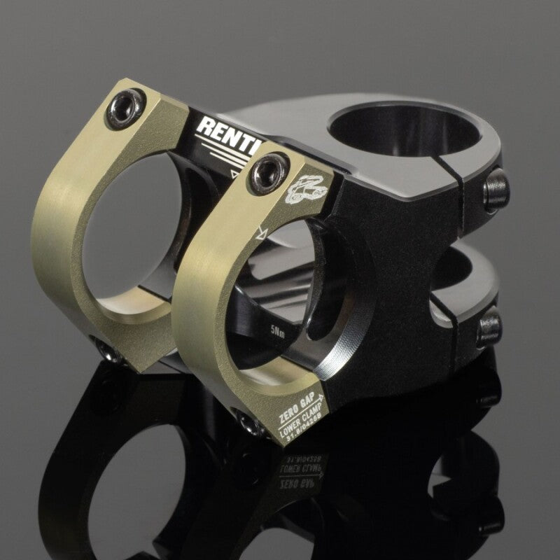 Renthal V2 Apex Stem 31.8 x 50 mm - Black/AluGold