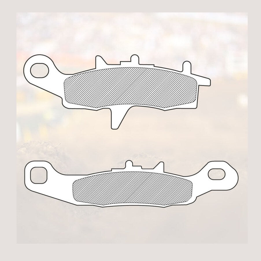 Renthal RC-1 Works Front/Rear Brake Pads - Kawasaki/Suzuki