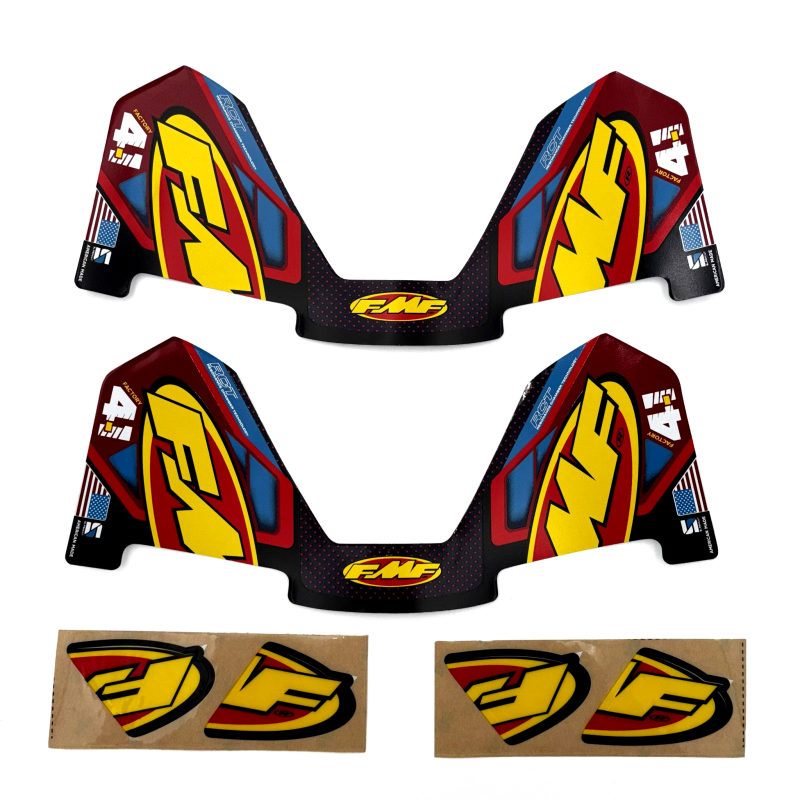 FMF Factory 4.1 RCT Replacement Wrap Decal - 2-Pack