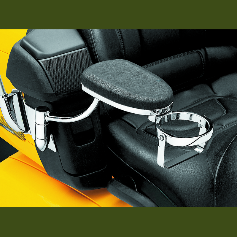 Kuryakyn Passenger Armrest Honda GL1800 Models Chrome