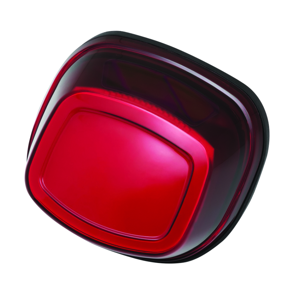 Kuryakyn Tracer LED Taillight Red Lens Without License Light