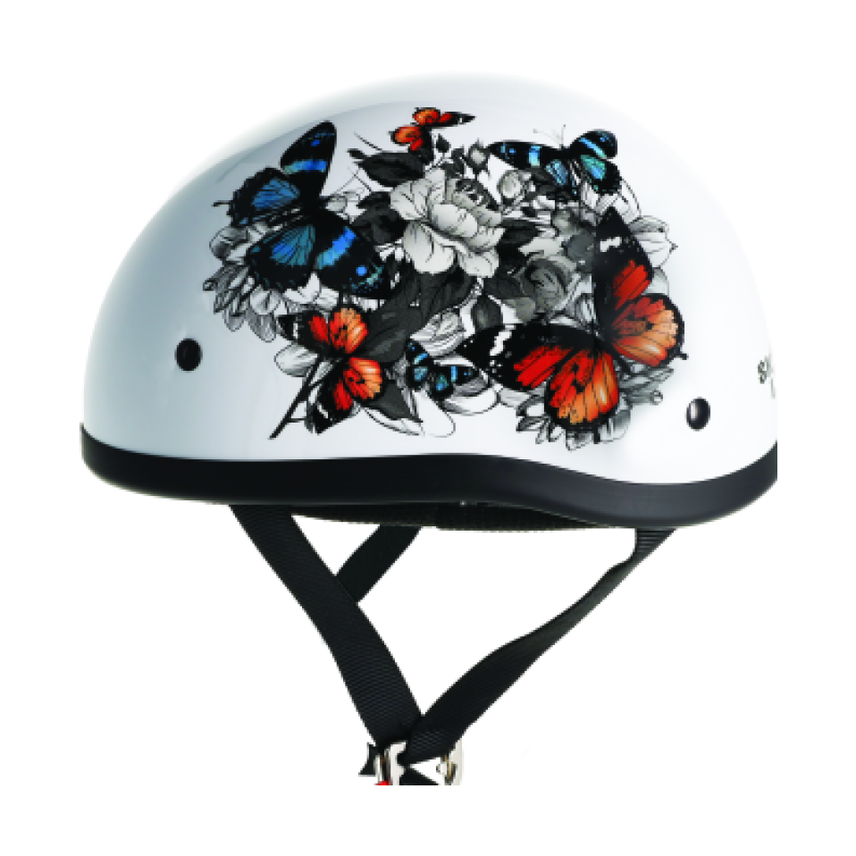 Skid Lids White Rose Original Helmet- Medium product image