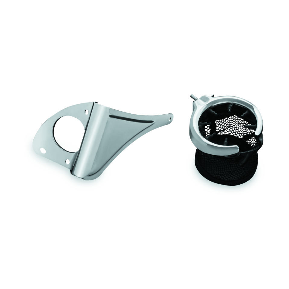 Kuryakyn Passenger Drink Holder With Basket 14-Up Touring Right Side