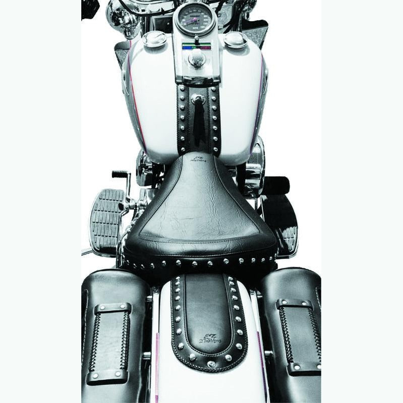 Mustang 04-21 Harley Sportster Wide Touring Solo Seat with - 79429 motorcycle seat accessory