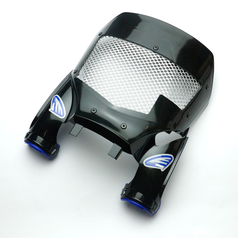 Cycra Yamaha YZ250F/YZ450F Vented Stadium Plate - Black - Cycra dirt bike part