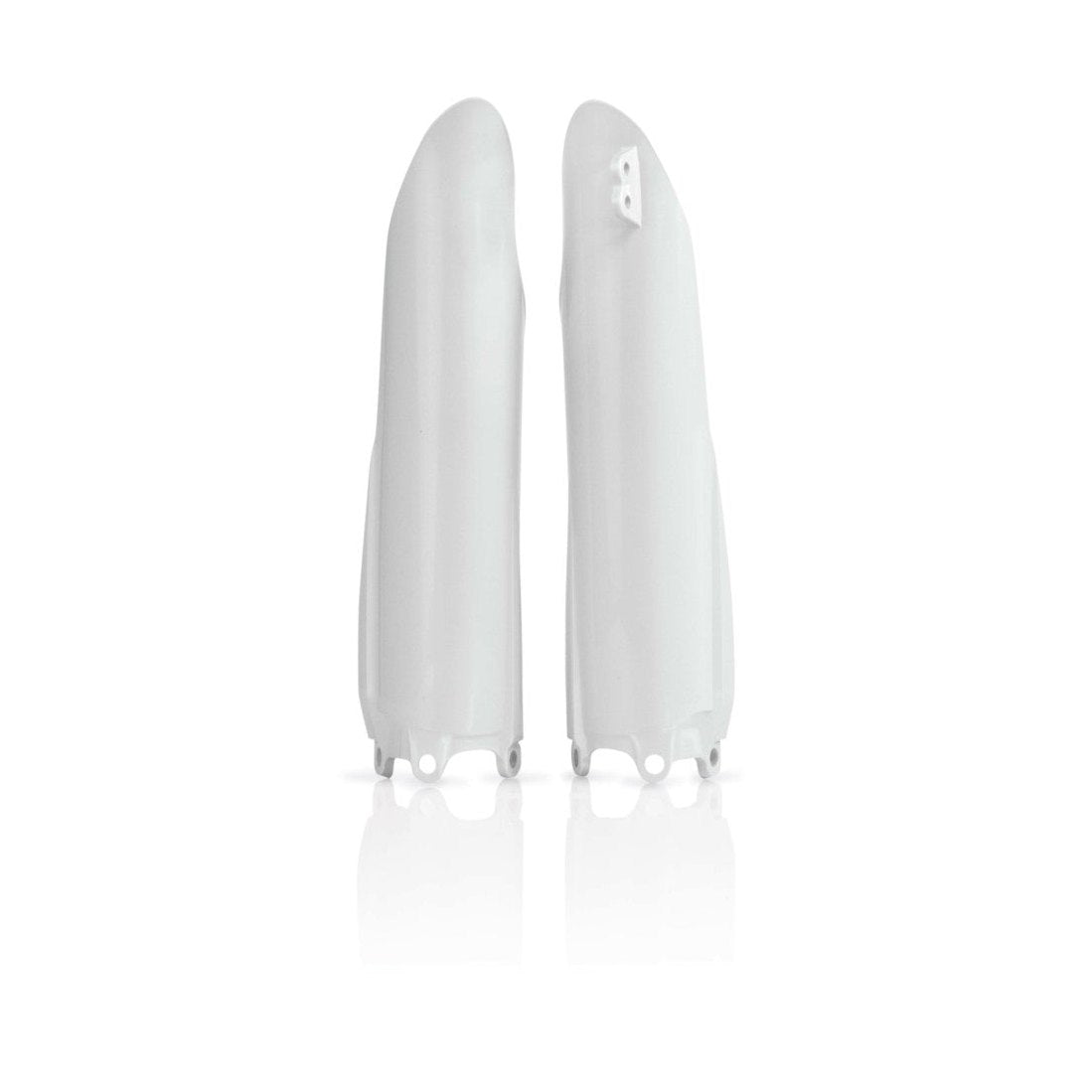 Acerbis Yamaha YZ Models Lower Fork Guards 2008-2014 - White