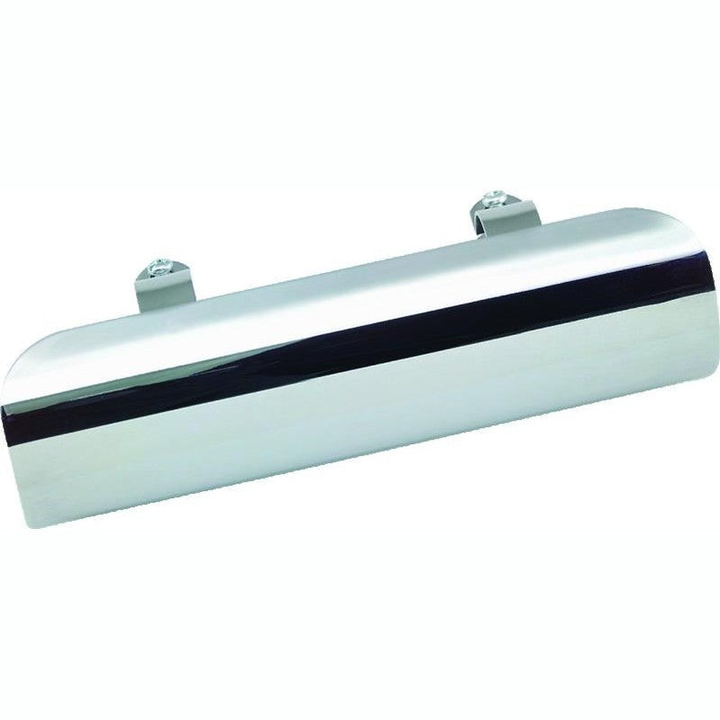 Biker's Choice Chrome Universal Heat Shield fits 1-3/4 Pipe product image