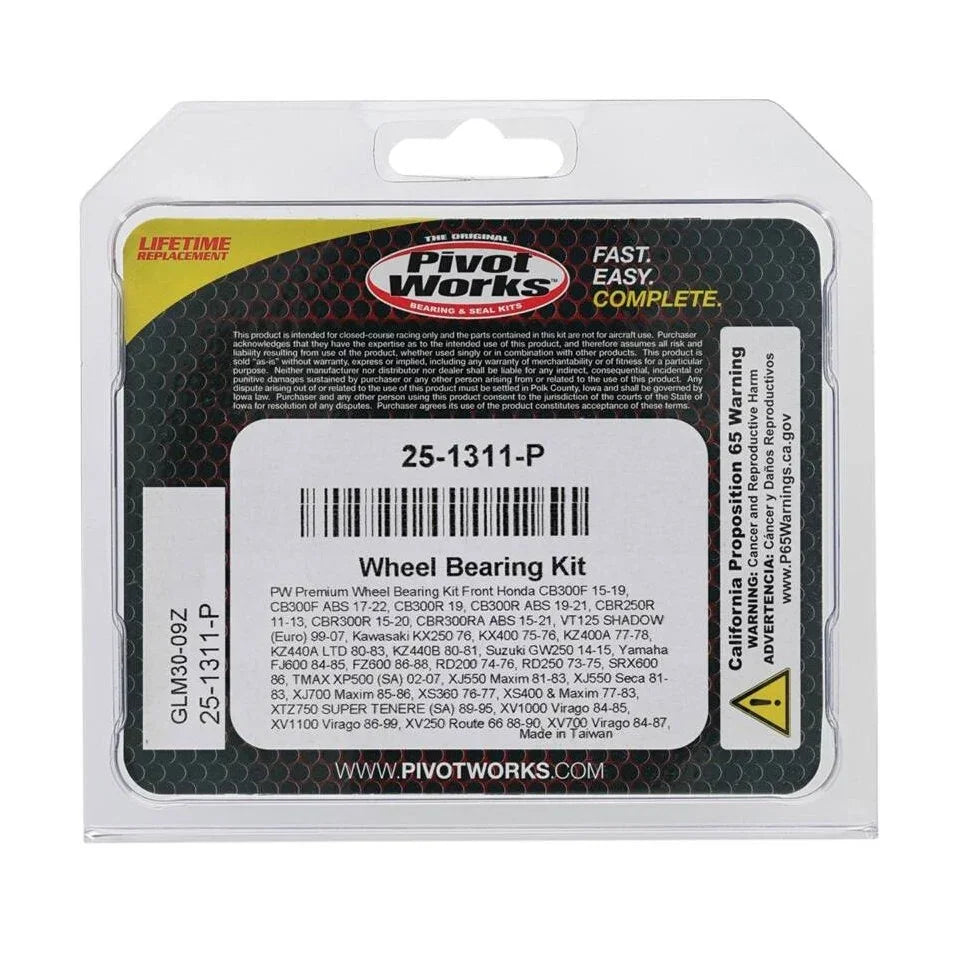 Pivot Works 25-1311-P Wheel Bearing & Seal Kit