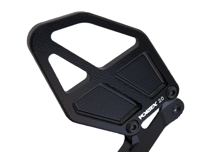 Vortex Racing Rear Set - Black - Vortex Racing motorcycle part