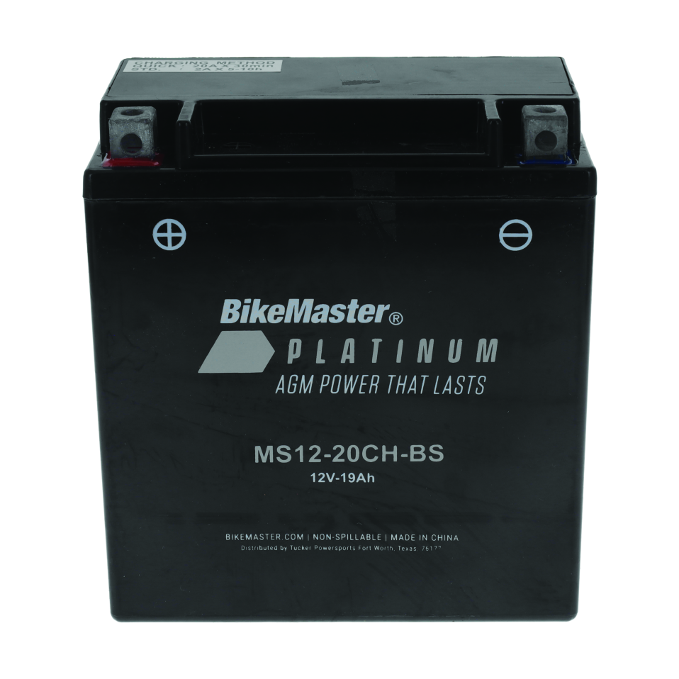 BikeMaster AGM Battery - MS12-20CH-BS product image