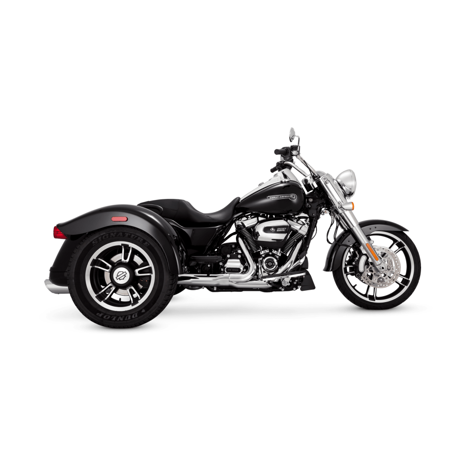 Vance & Hines 17-22 Trike / Freewheeler Twin Slash Slip-On Exhaust product image