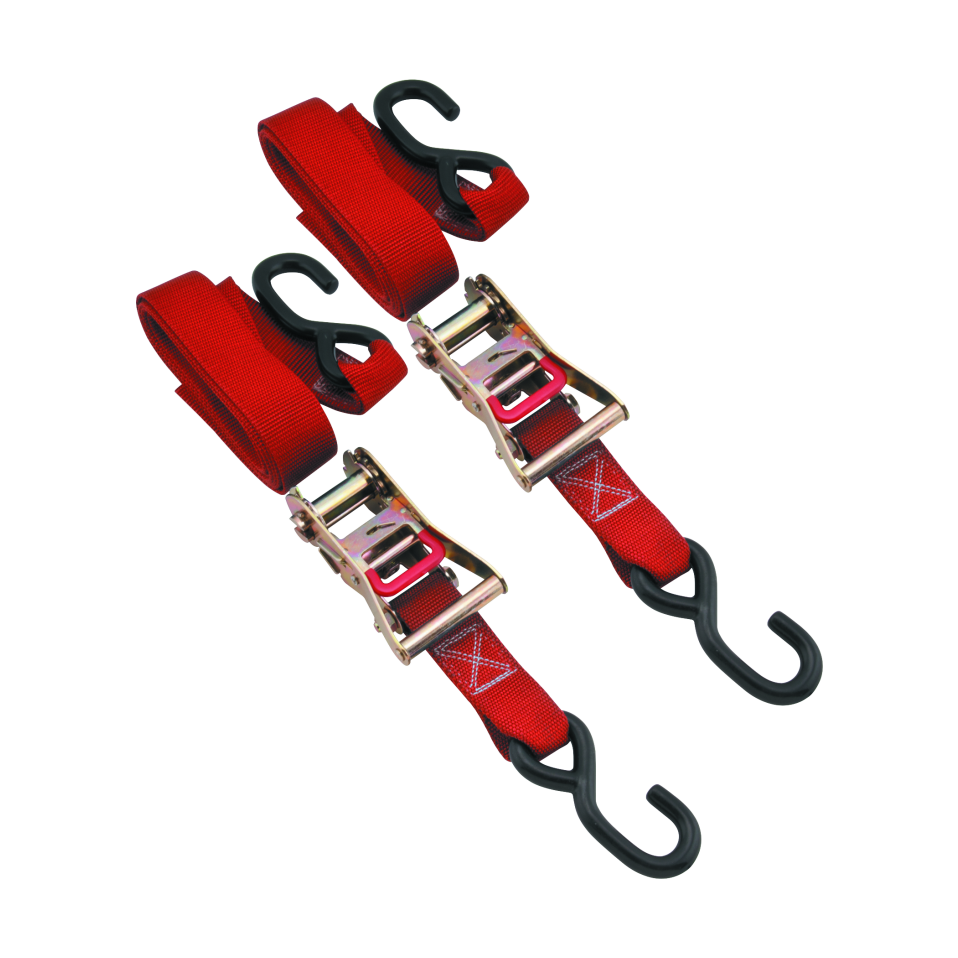 BikeMaster 1-1/2 in Ratchet Tie-Down - Red product image