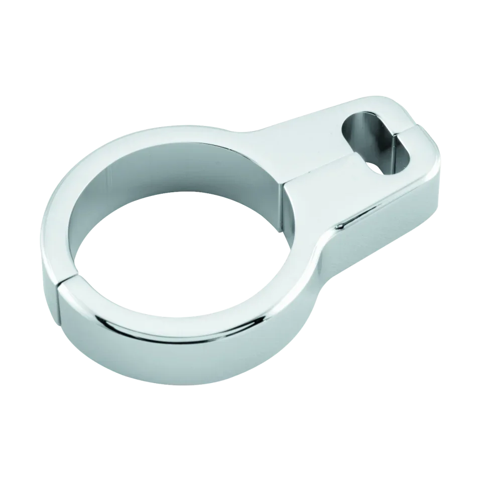 Biker's Choice Chrome 1.25-Inch Dual Throttle Cable Clamp Universal product image
