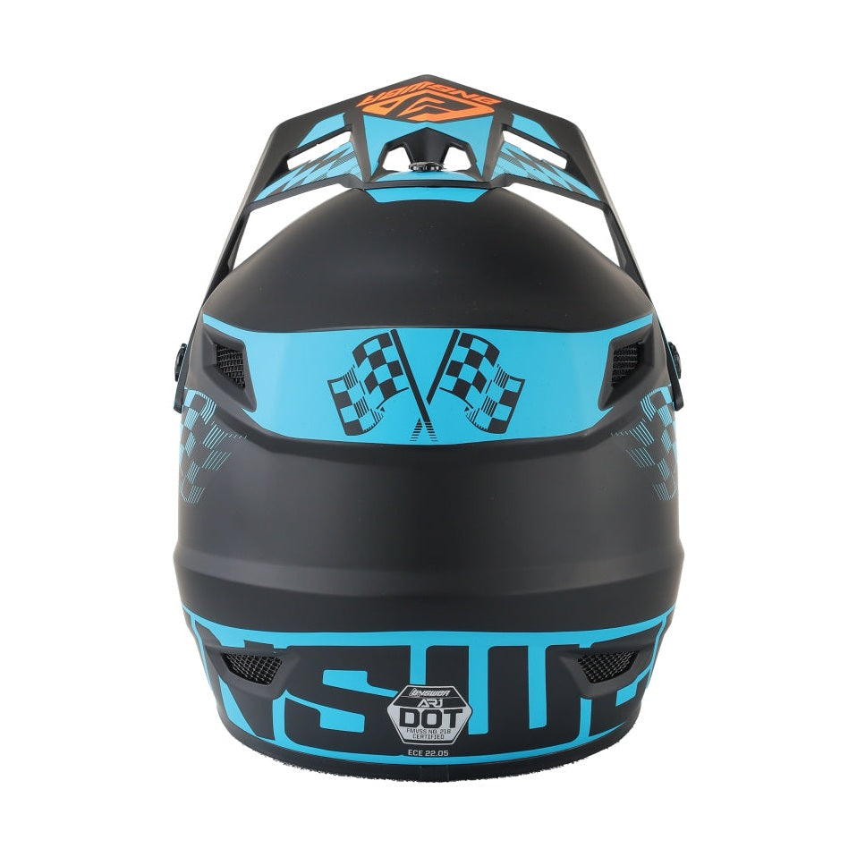 Answer AR1 Sweep Helmet Black/Astana/Hyper Orange - Small