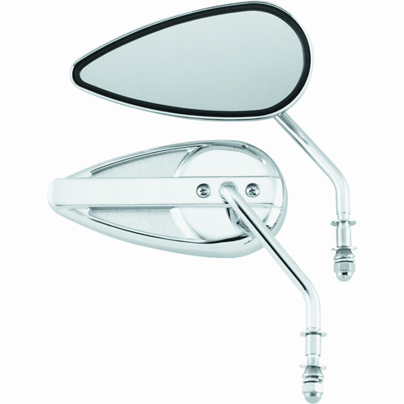 Biker's Choice 1965-Up Chrome Teardrop Mirror Universal Pair product image