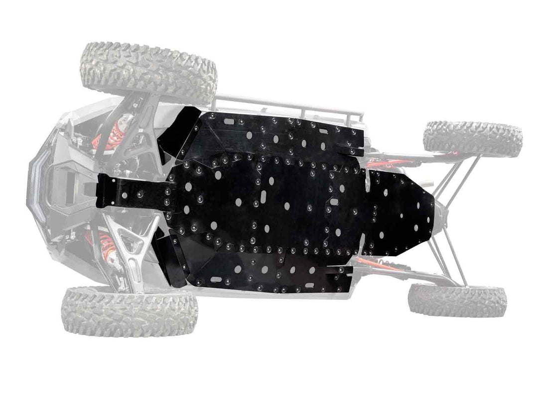 Polaris RZR Turbo R 4 Full Skid Plate