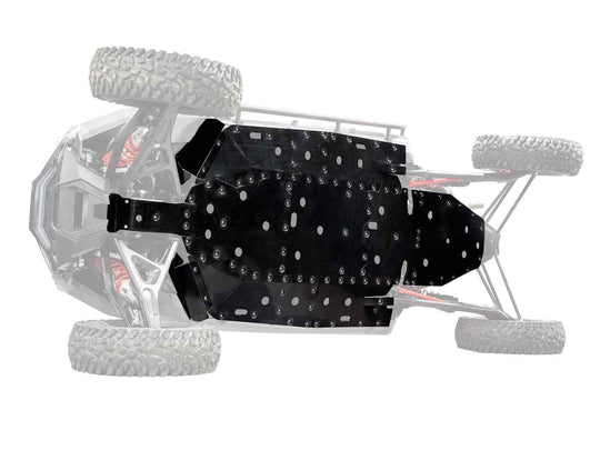 Polaris RZR Turbo R 4 Full Skid Plate