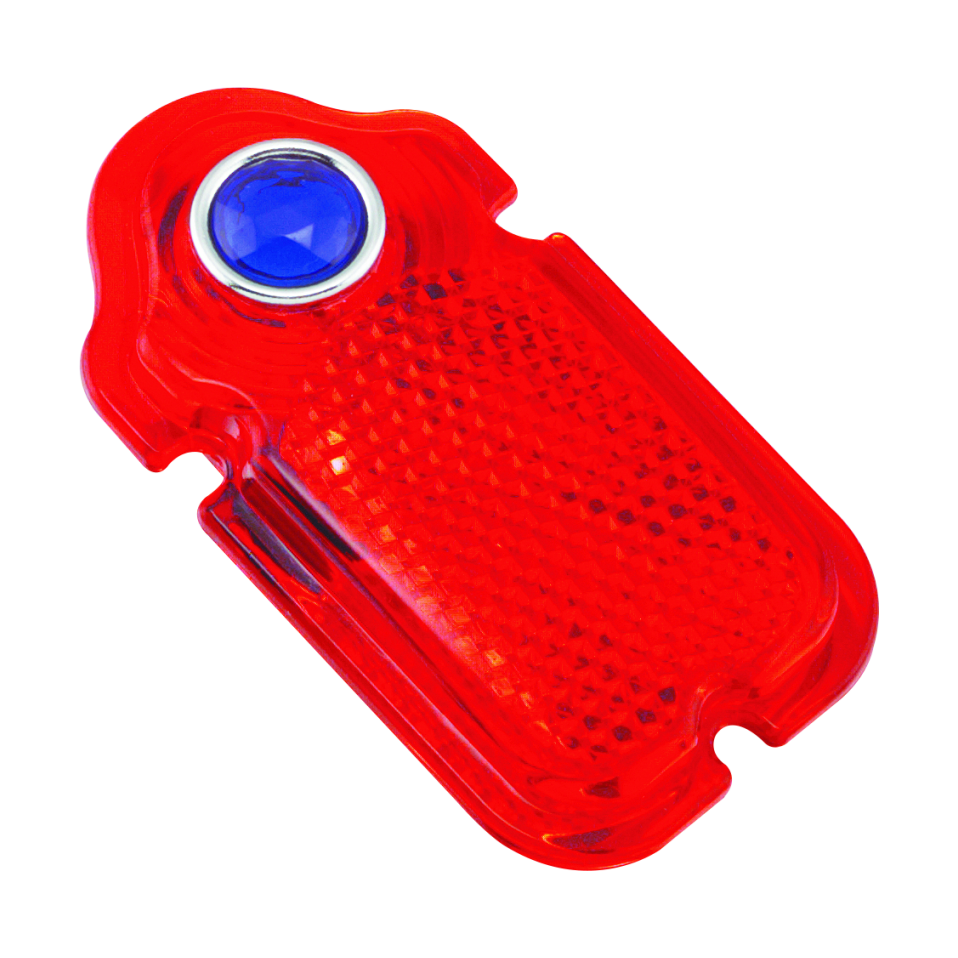 Biker's Choice Blue Dot Tail Light Lens 1947-1954 Tombstone product image